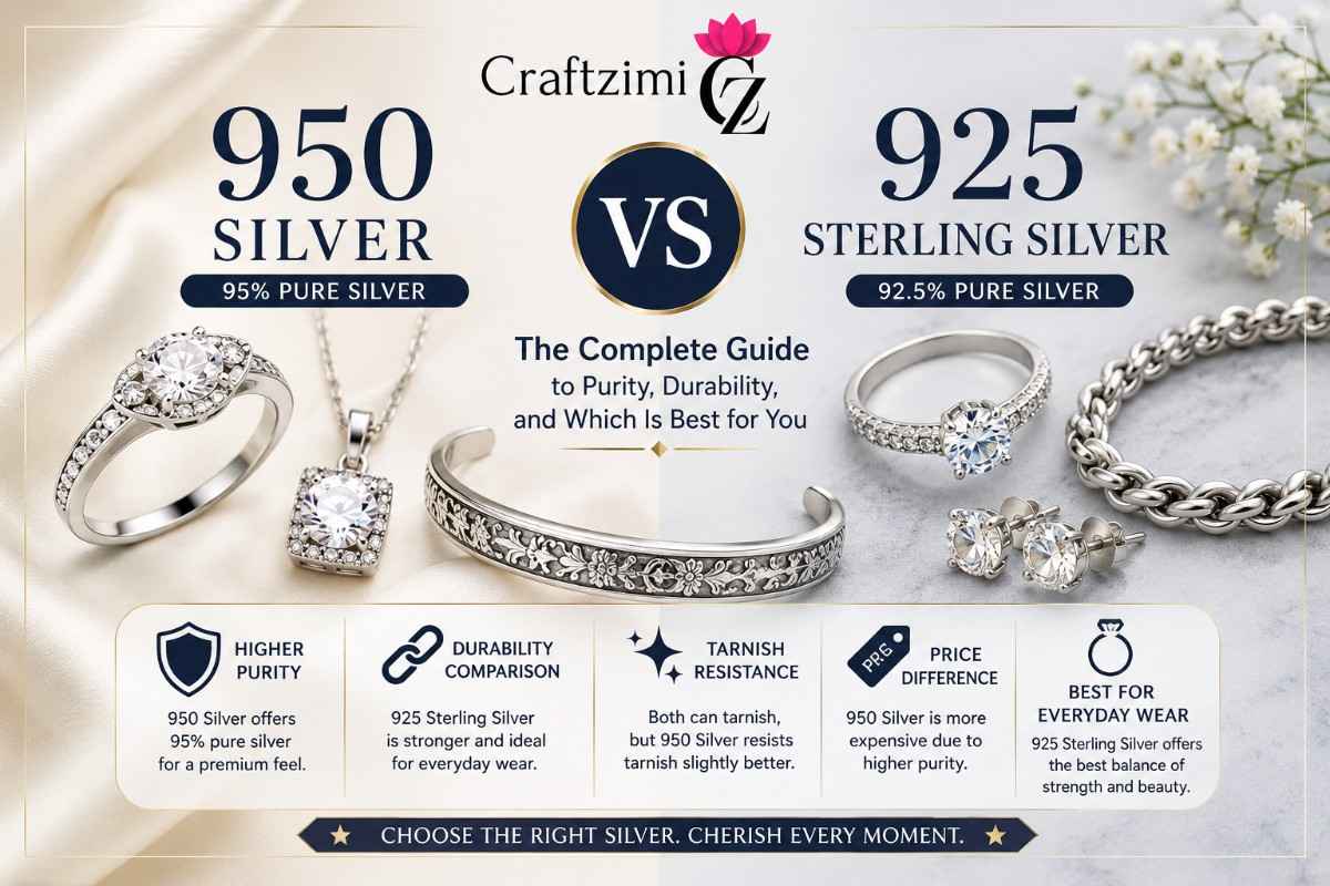950 Silver vs 925 Sterling Silver