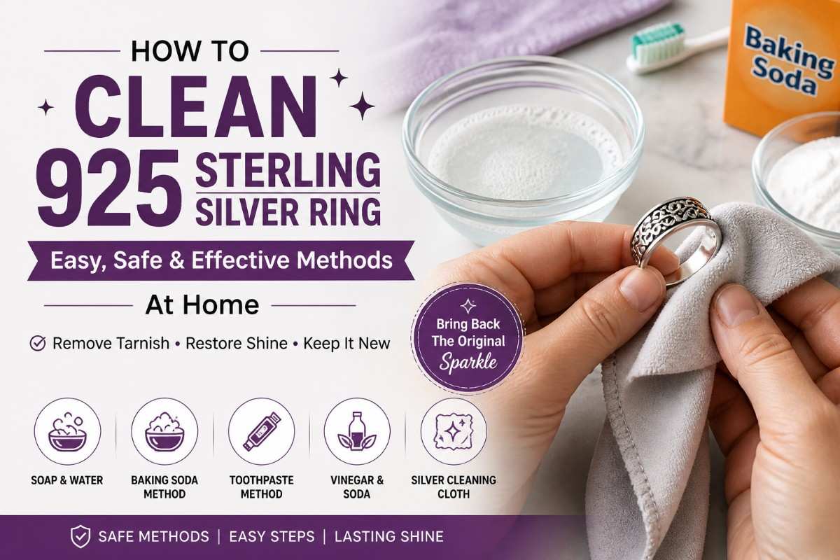 How to Clean 925 Sterling Silver Ring