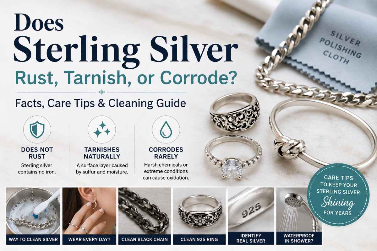 Does Sterling Silver Rust, Tarnish, or Corrode