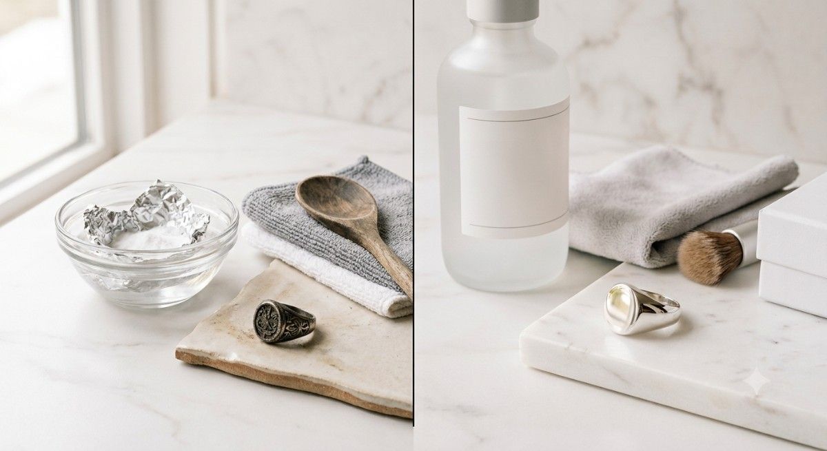 Homemade vs Commercial Silver Cleaners