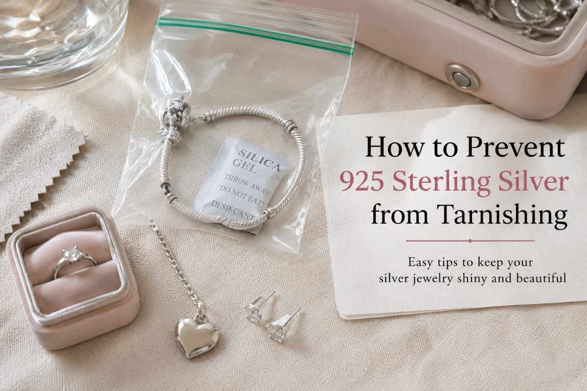 How to prevent 925 sterling silver from tarnishing
