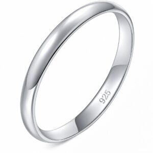 925 Sterling Silver Stacking Ring for Women