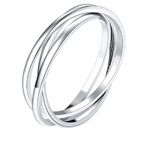 925 sterling silver fidget anxiety ring