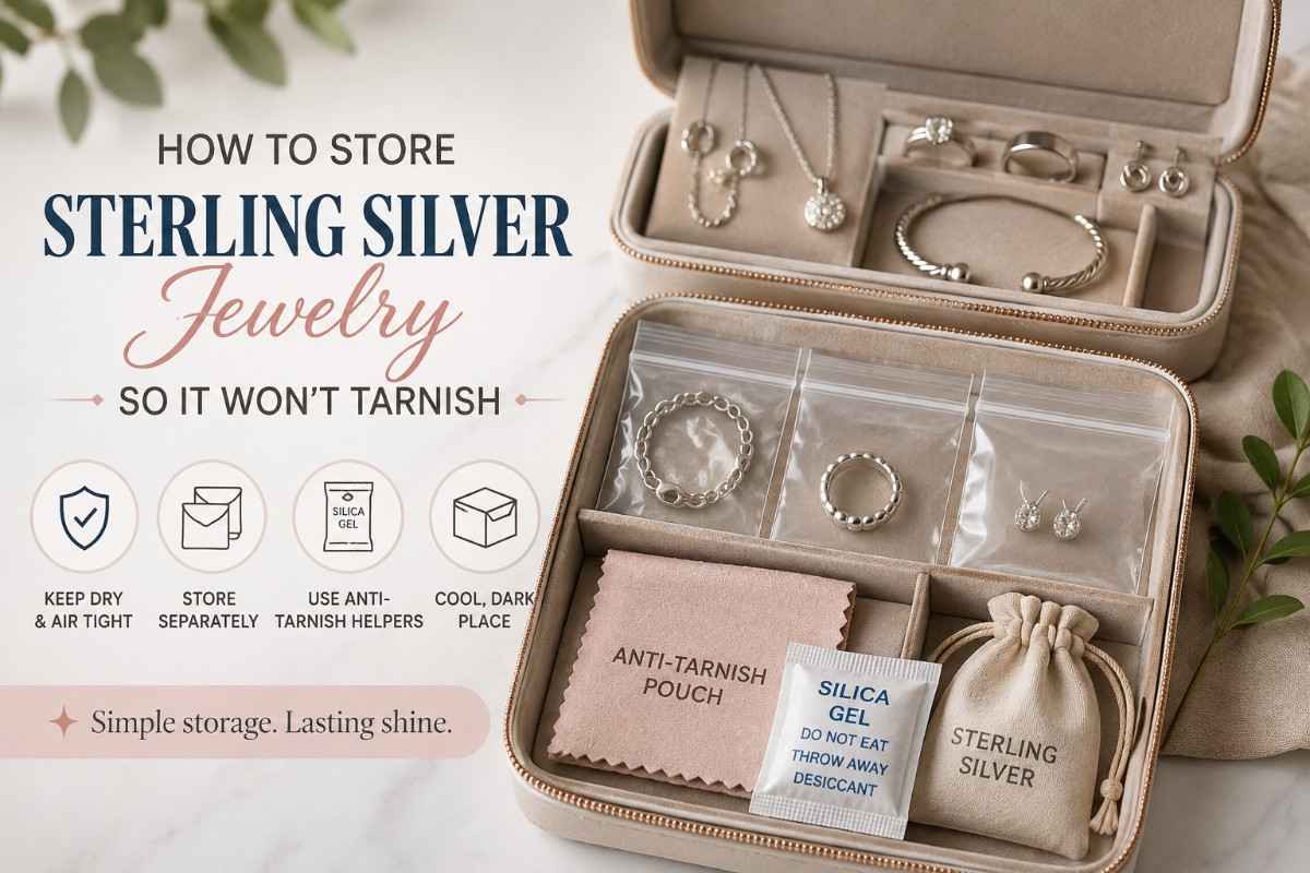 How to Store Sterling Silver Jewelry