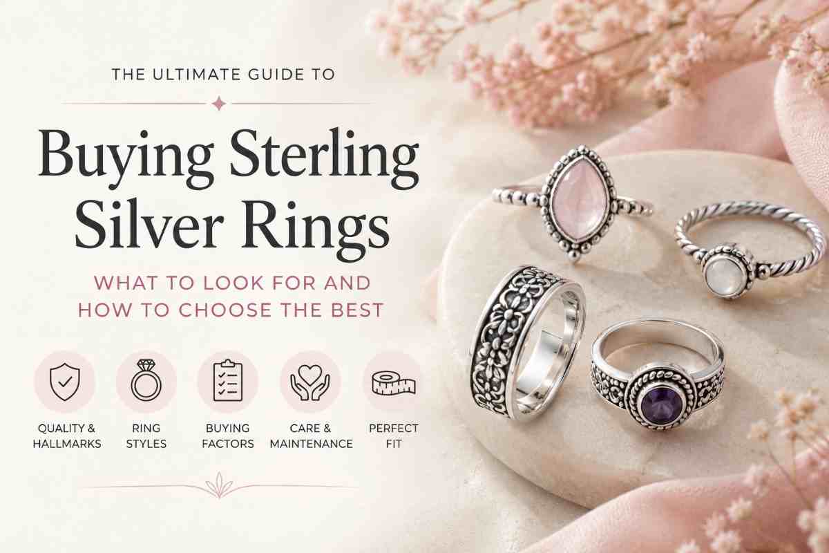 The Ultimate Sterling Silver Ring Buying Guide
